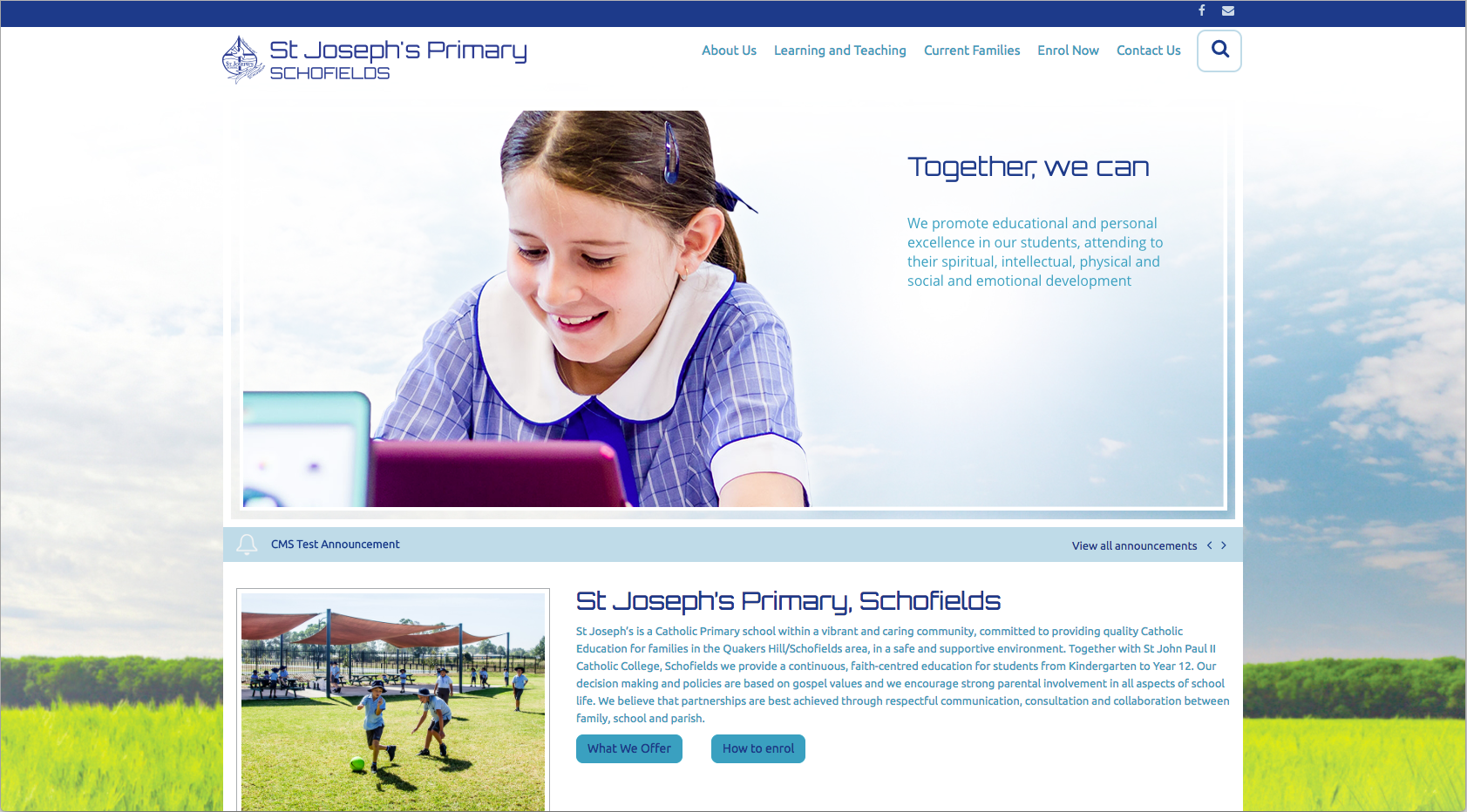 St Joseph's Primary Website